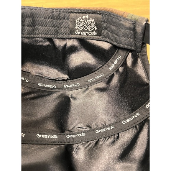 Baked 5 Panel Hat Men Camo Grassroots California Strap Back Cap - Picture 7 of 7